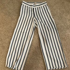 NWOT LOFT Striped Pants